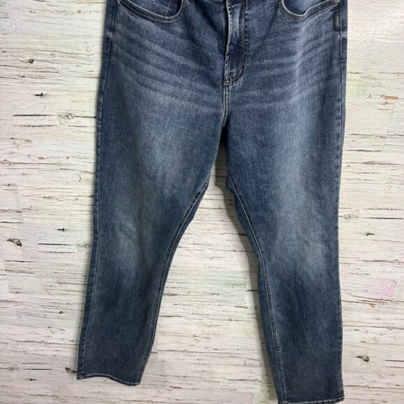 Silver Jeans Women's Straight Leg Jeans - Dark Blue - Picture 2 of 9